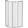 Душевой уголок BELBAGNO DUE-R-2-90-P-Cr