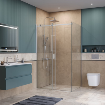 Душевой уголок BELBAGNO SOFT_CLOSE-2-AH-1-130/90-C-GM