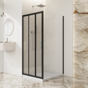 Душевой уголок BELBAGNO UNO-195-AHF-31-110/80-C-Cr
