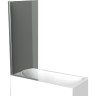 Шторка для ванны 80 см BELBAGNO UNO-V-1-80/150-C-Cr