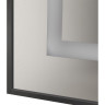 Зеркало BELBAGNO SPC-KRAFT-1200-800-SENS-NERO, 1200x800x32 мм